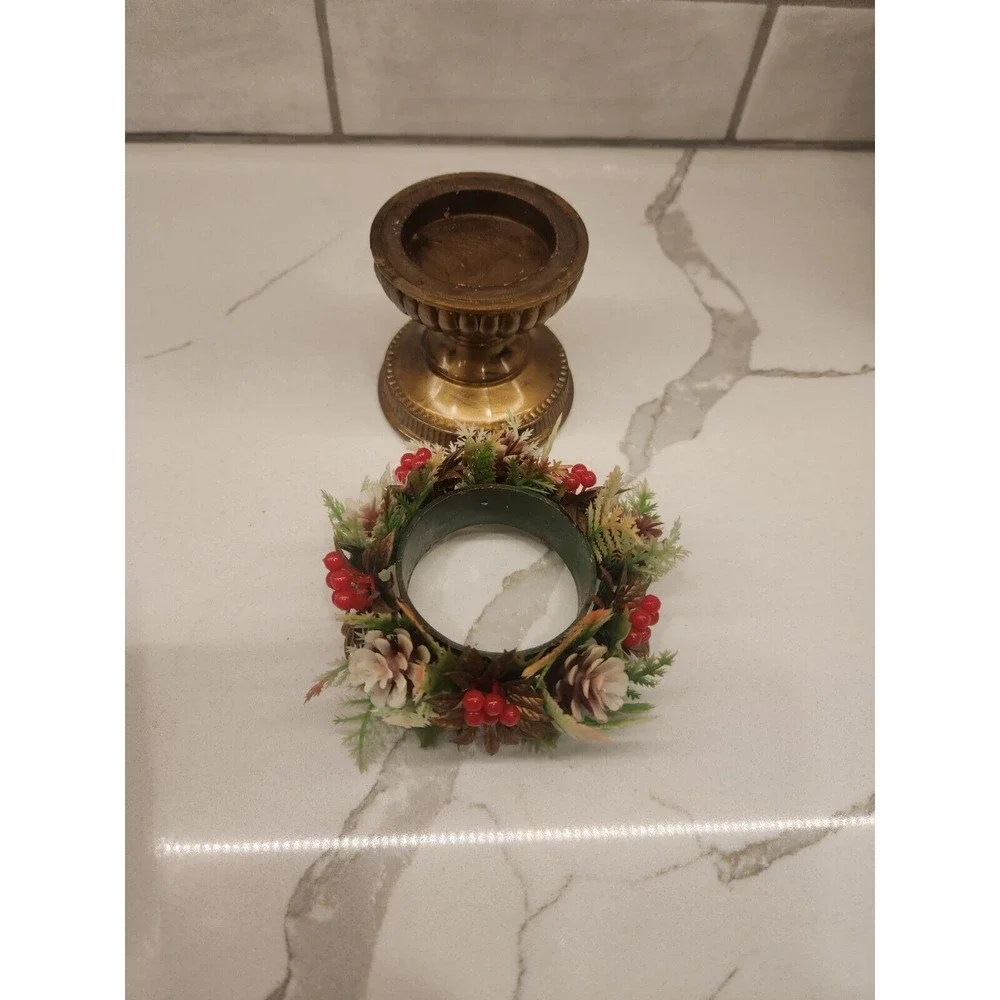 1978 Red‎ Hurricane Classic Christmas Candle 8